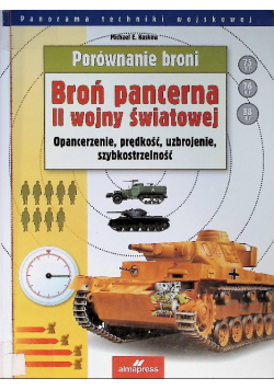 Porównanie broni Broń pancerna II wojny światowej