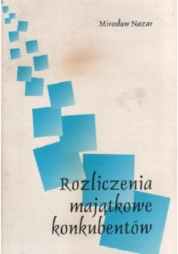 Rozliczenia majątkowe konkubentów