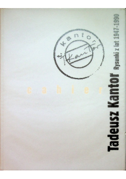 Kantor rysunki z lat