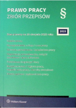 Prawo pracy Zbiór przepisów
