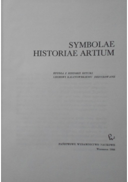 Symbole historiae artium