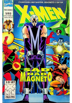 Xmen sąd nad magneto Nr 5 / 93
