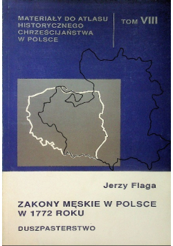 Zakony męskie w Polsce w 1772 roku