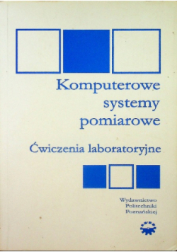 Komputerowe systemy pomiarowe Ćwiczenia laboratoryjne
