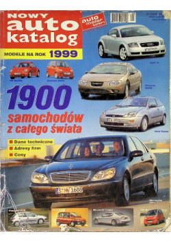 Nowy auto katalog modele na rok 1999