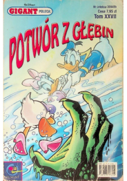 Disney Gigant poleca Tom 27 Potwór z głębin