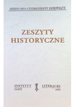 Zeszyty historyczne