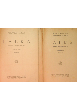 Lalka Tom II i III 1923 r.