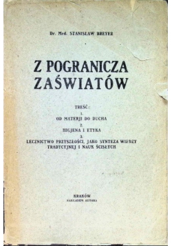 Z pogranicza zaświatów 1922 r