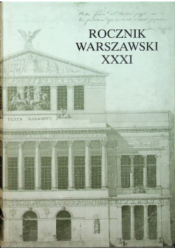 Rocznik warszawski XXXI