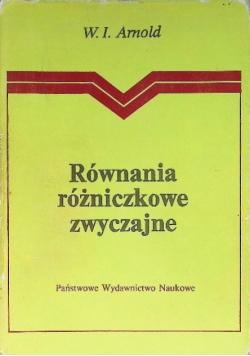 Równania różniczkowe zwyczajne