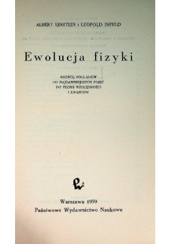 Ewolucja fizyki