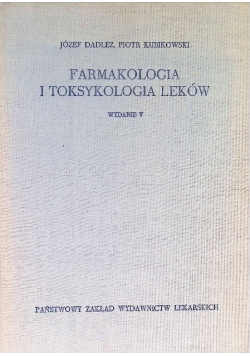 Farmakologia i toksykologia leków