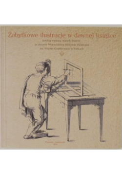 Zabytkowe ilustracje w dawnej książce