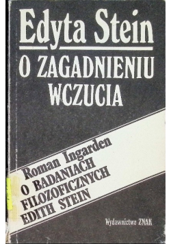 O Zagadnieniu Wczucia