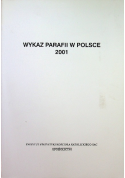 Wykaz Parafii w Polsce 2001