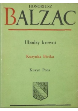 Ubodzy krewni Kuzynka Bietka Kuzyn Pons
