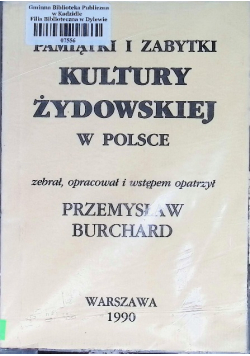Pamiątki i zabytki kultury żydowskiej w Polsce
