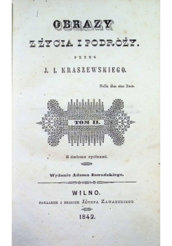 Obrazy z życia i podróży Tom 2 1842 r.