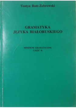 Gramatyka języka białoruskiego Część 2