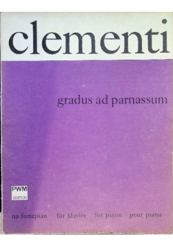 Clementi gradus ad parnassum