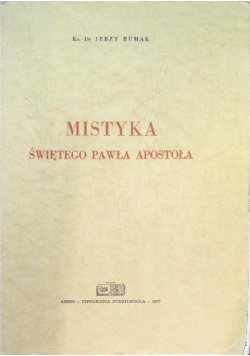 Mistyka świętego Pawła Apostoła