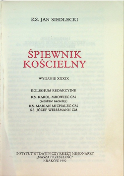 Śpiewnik Kościelny