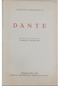 Dante, 1922 r.