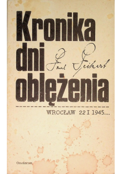 Kronika dni oblężenia