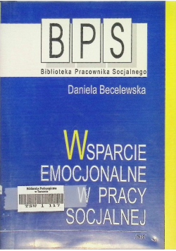 Wsparcie emocjonalne w pracy socjalnej