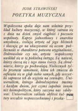 Poetyka muzyczna