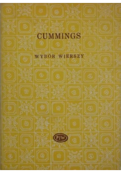 Cummings Wybór wierszy