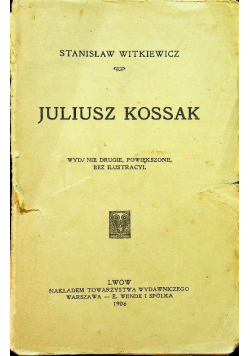 Juliusz Kossak 1906 r.