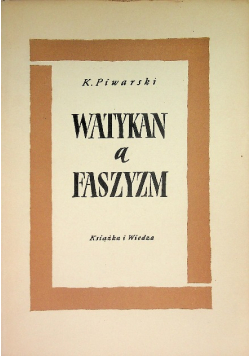 Watykan a faszyzm