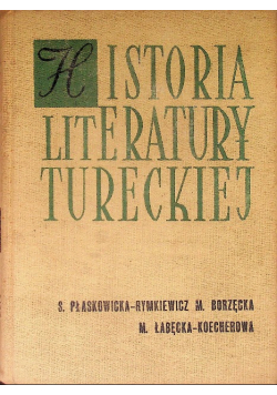 Historia literatury tureckiej