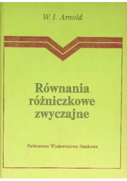 Równania różniczkowe zwyczajne