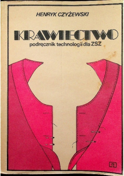 Krawiectwo podręcznik technologii dla ZSZ