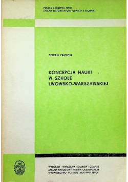 Koncepcja nauki w szkole lwowsko-warszawskiej