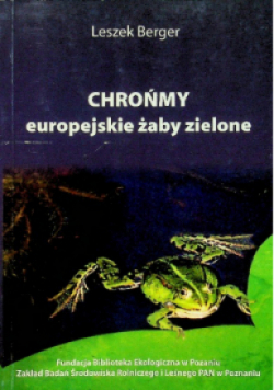 Chrońmy europejskie żaby zielone