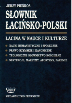 Słownik łacińsko - polski