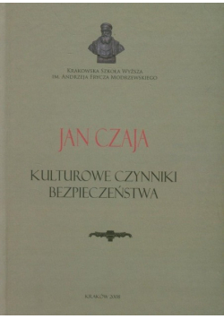 Kulturowe czynniki bezpieczeństwa