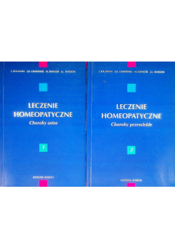 Leczenie homeopatyczne Tom 1 i 2