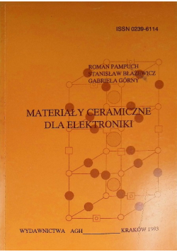 Materiały ceramiczne dla elektroniki