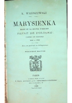 Marysienka 1898 r.