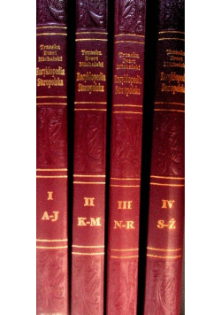 Encyklopedia Staropolska Tom od I do IV