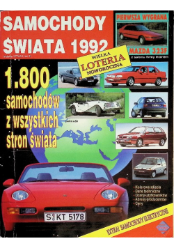 Samochody Świata Nr 2 / 92