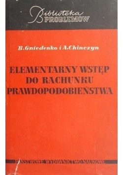 Elementarny wstęp do rachunku prawdopodobieństwa