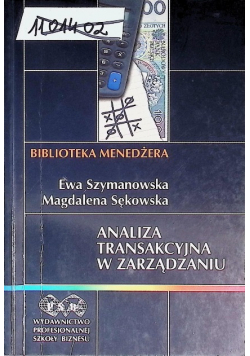 Analiza transakcyjna w zarządzaniu