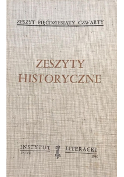 Zeszyty historyczne Zeszyt 50