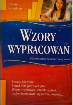 Język Angielski wzory wypracowań